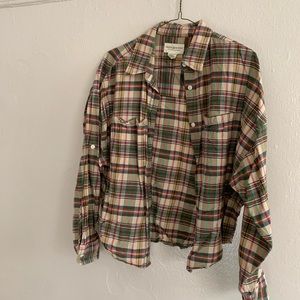 Ralph Lauren Denim & Supply Plaid Button Up Shirt